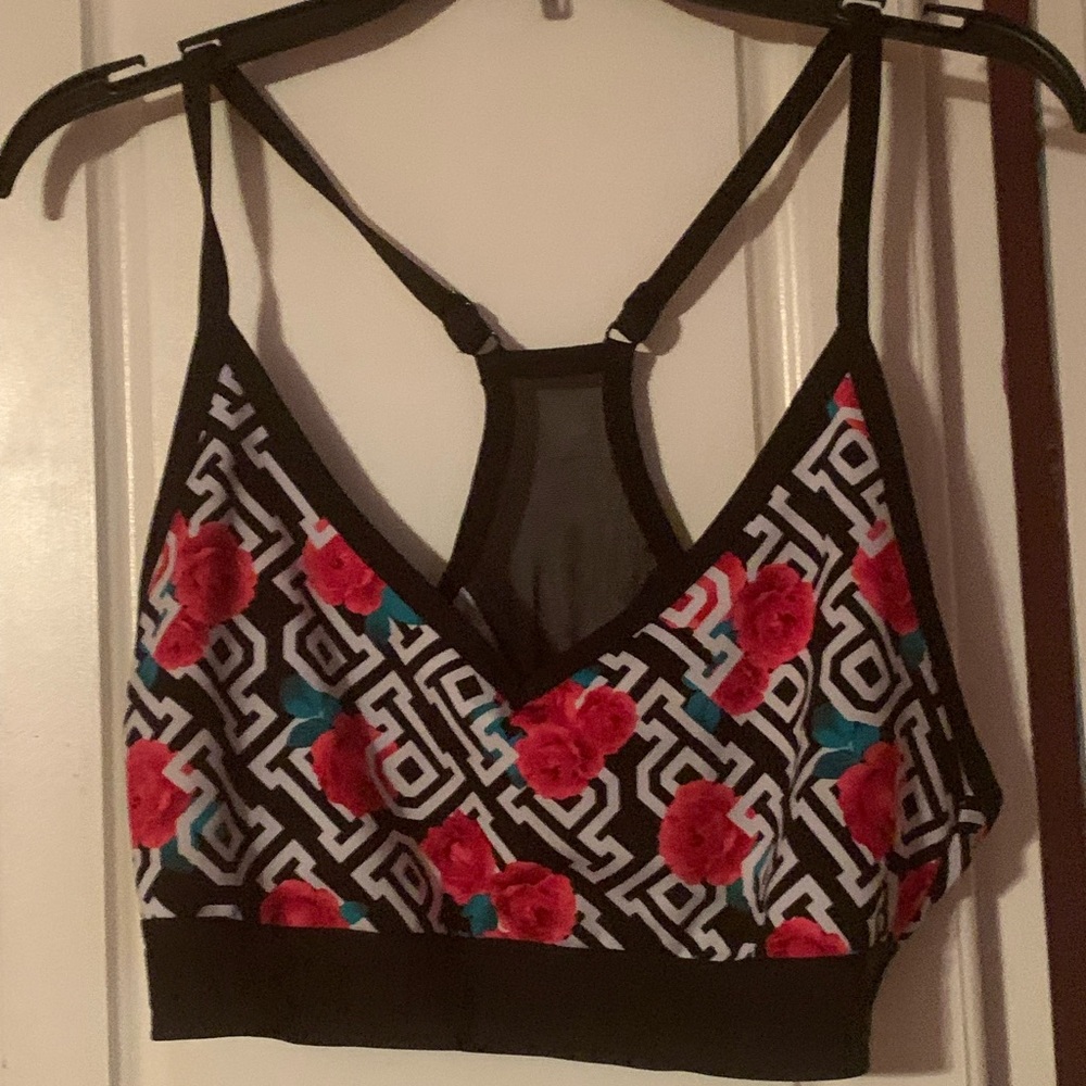 2 pink sport bras